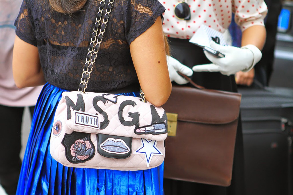 borsa MSGM milano fashion week