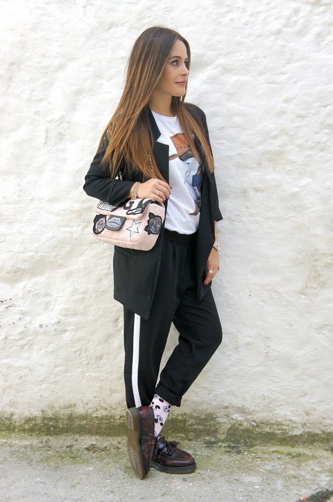 pantalone nero e giacca pantalone nero e giacca