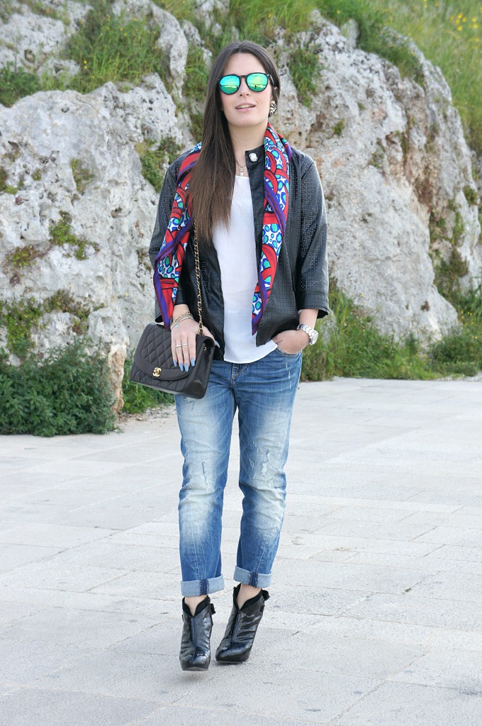 boyfriend jeans street style