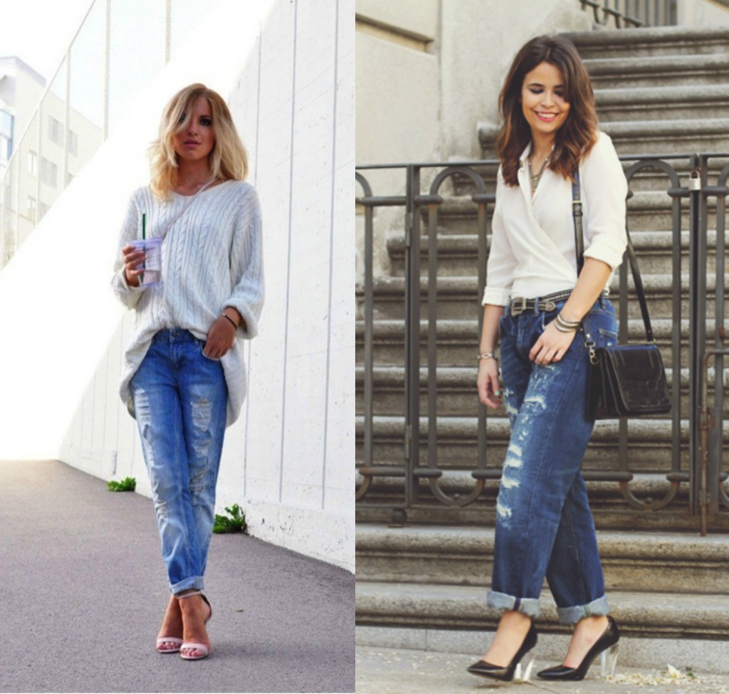 boyfriend jeans street style