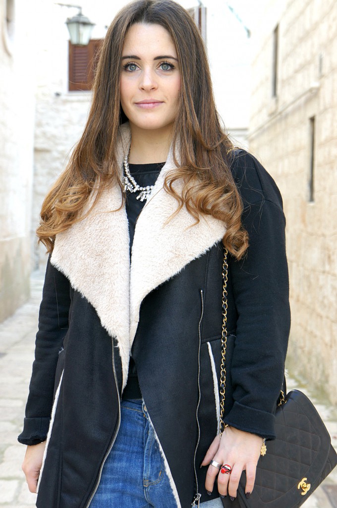 gilet in montone