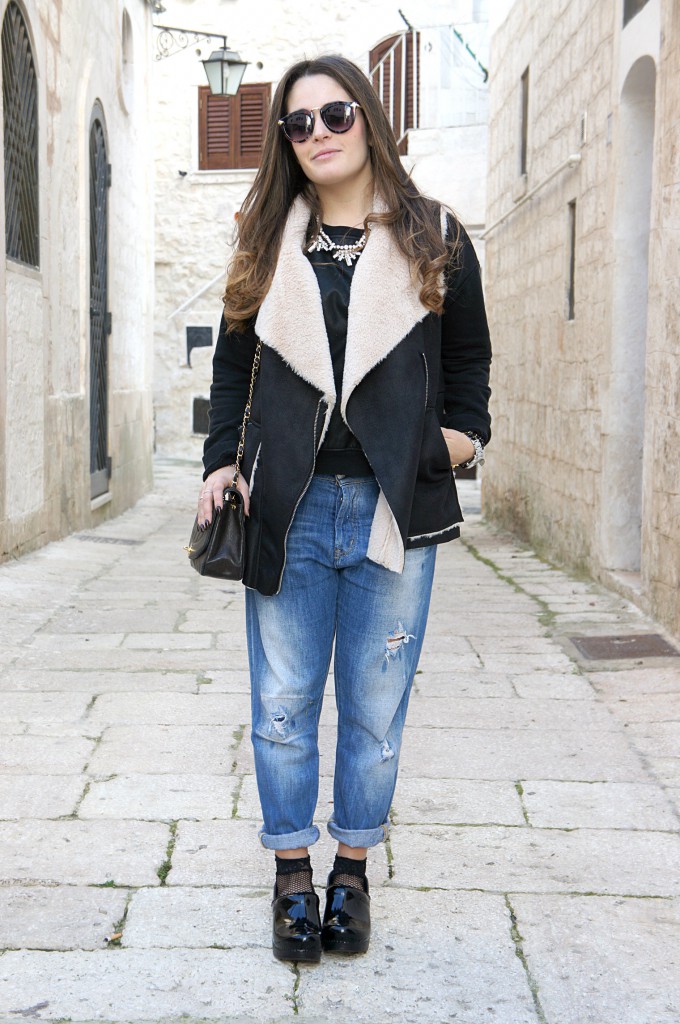 look boyfriend jeans