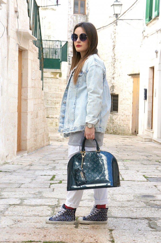 look total denim