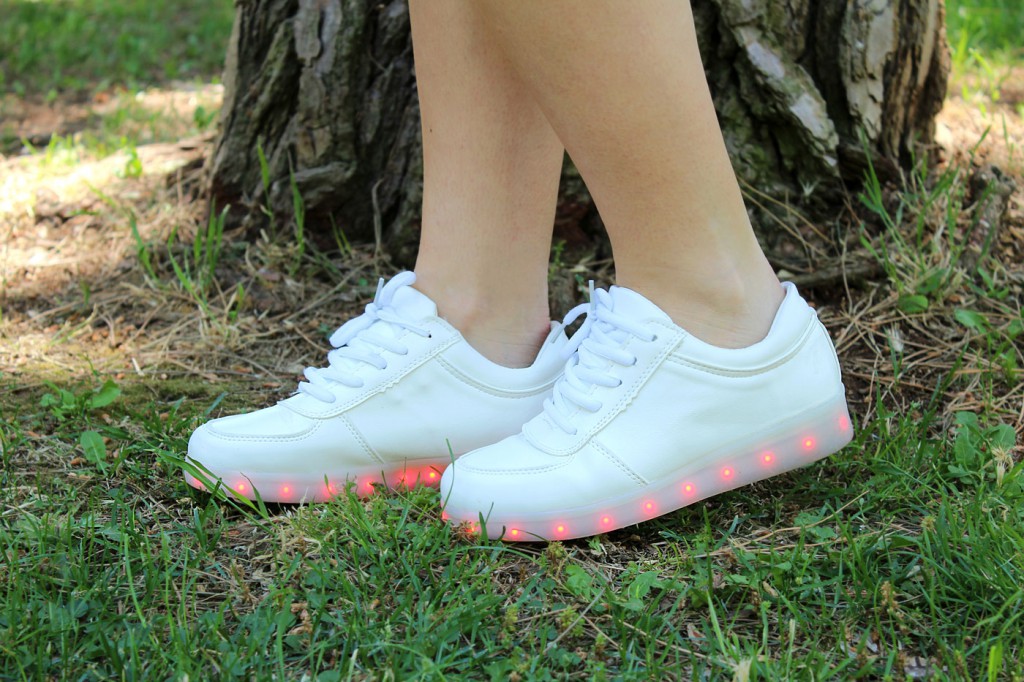 scarpe con i led