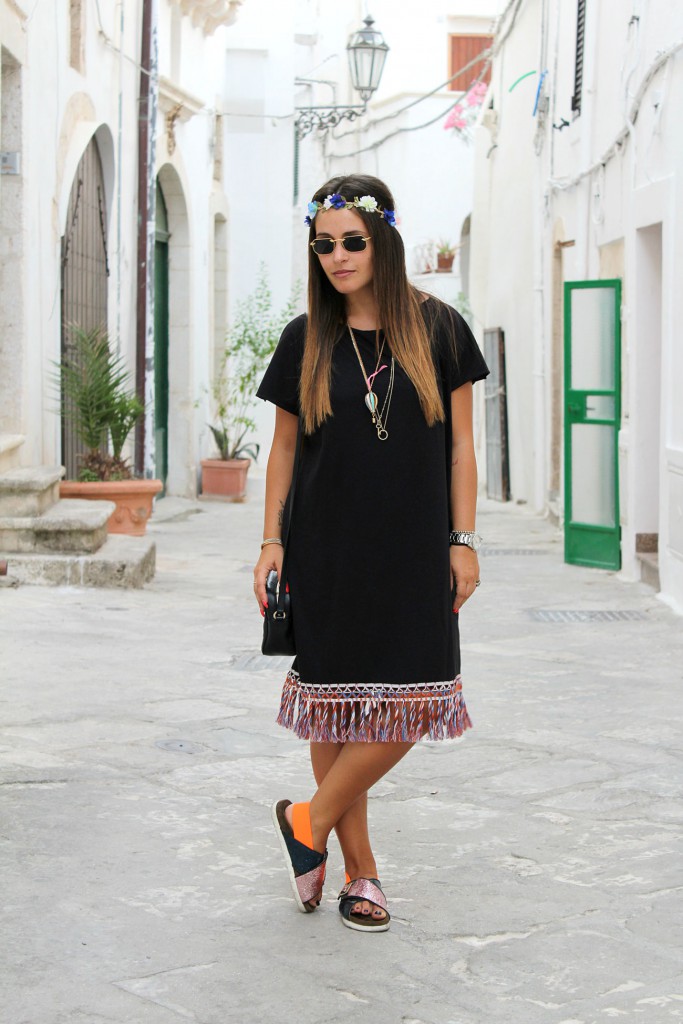 fringe dress