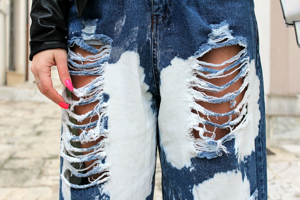 ripped jeans