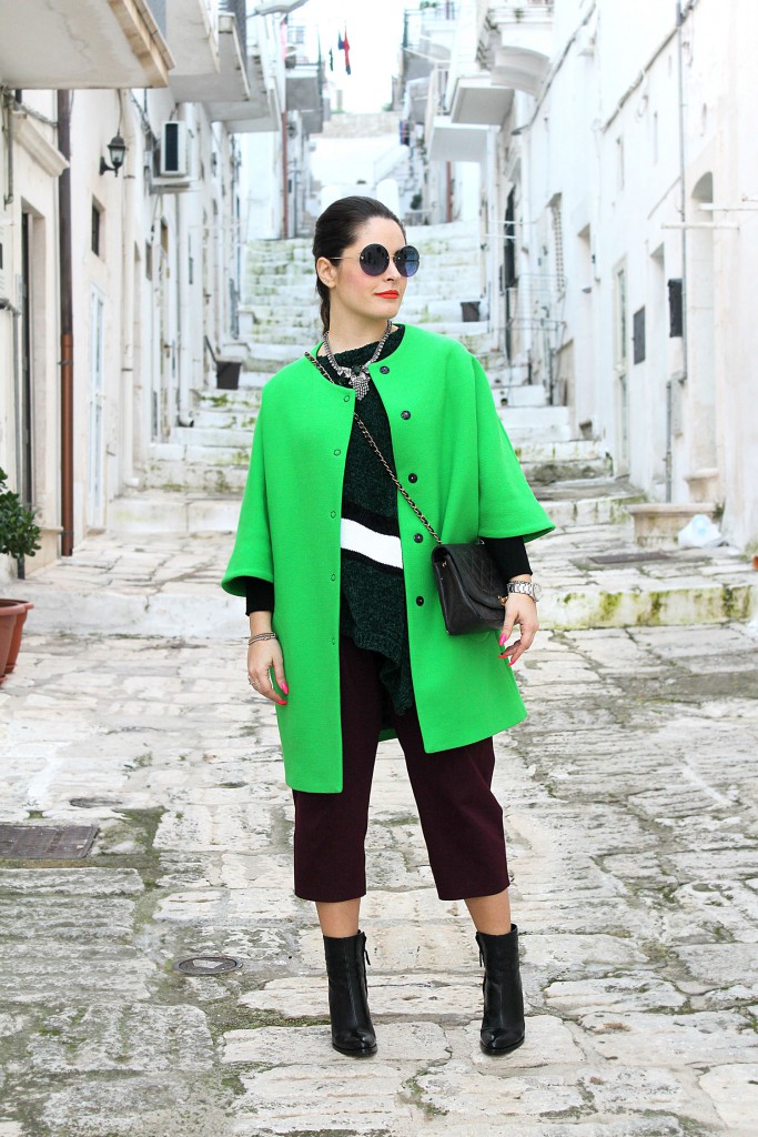 cappotto verde