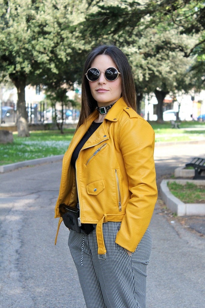 chiodo giallo zara