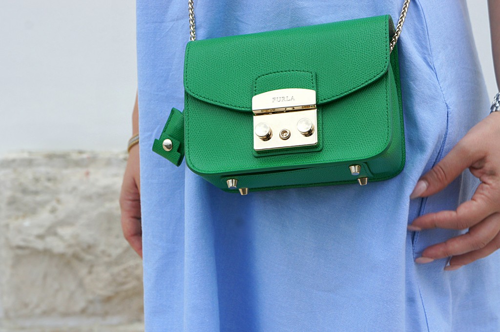 borsa furla verde