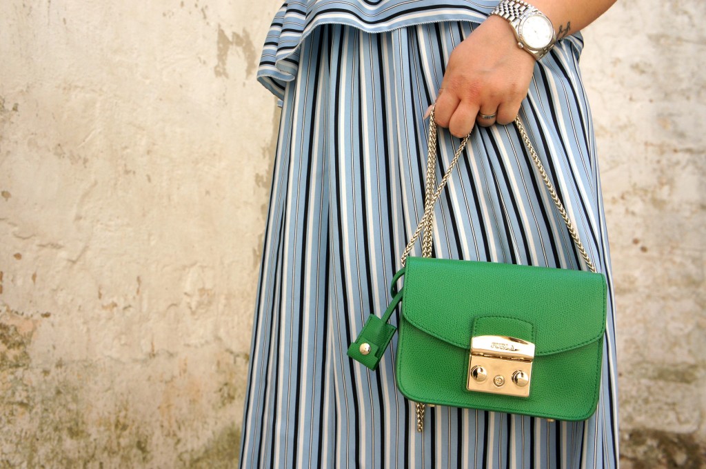 borsa furla verde